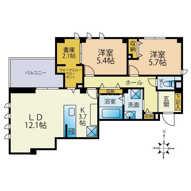 ア・ラ・桜坂 間取り