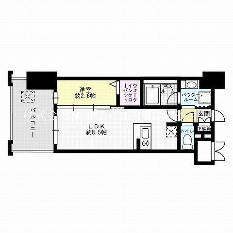 グランフォーレプライム六本松 間取り