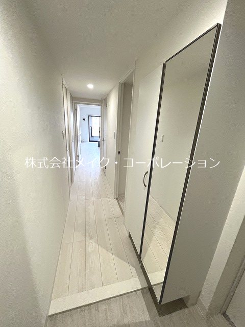 アルメノア西新 玄関