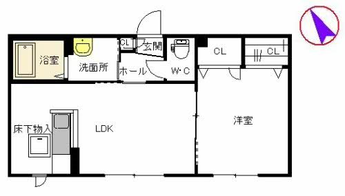 シャーメゾン原町 102号室 間取り