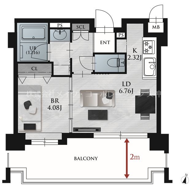 エスペランサ港BAY 間取り