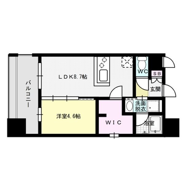 ALFACIO MILANI(アルファシオミラーニ) 間取り図