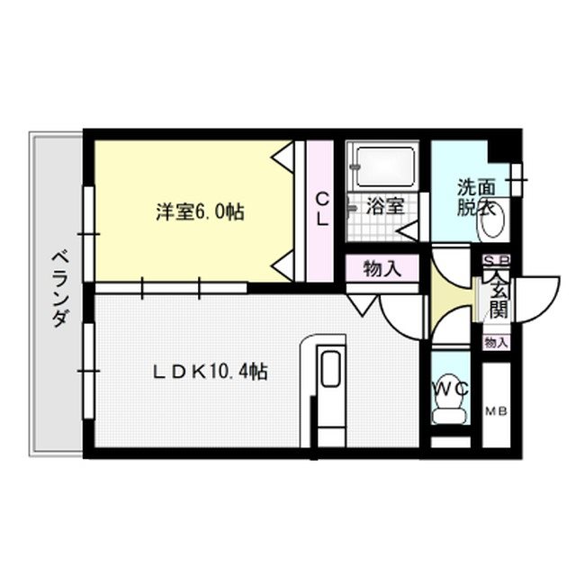 パークヒルズ長浦台 201号室 間取り