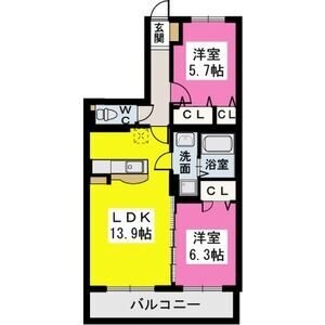 プリマヴェーラ伊都 間取り