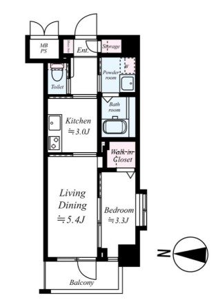 ネストピア博多シティ  間取り