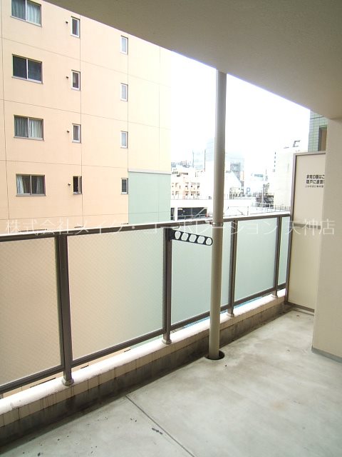 眺望は、現状を優先します。 グランパーク天神 ベランダ
