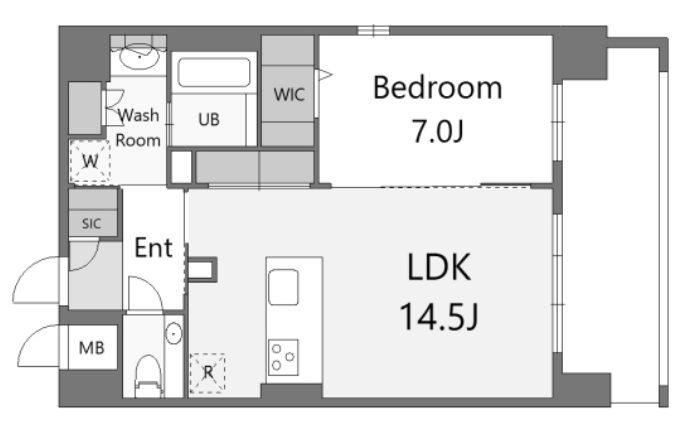 S-RESIDENCE大手門awesome 間取り