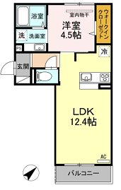 間取り Kスタイル清水 間取り図