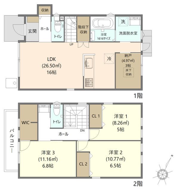 すみか西新 間取り