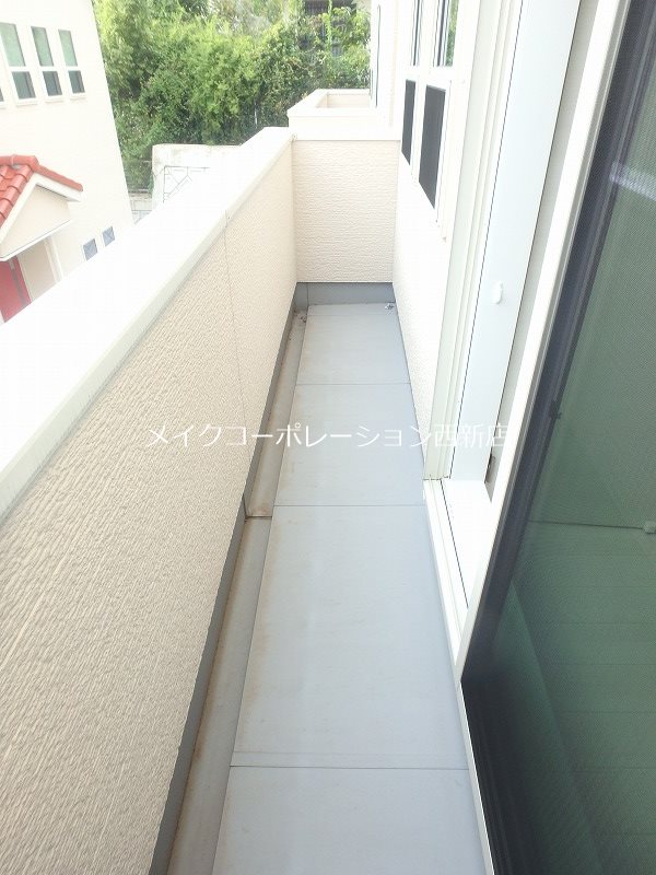 すみか西新 ベランダ