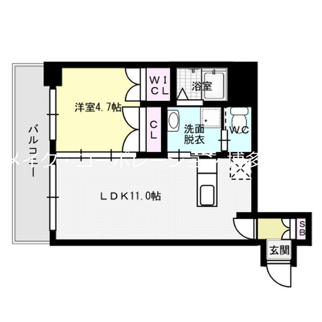 サンシティ駅南 間取り