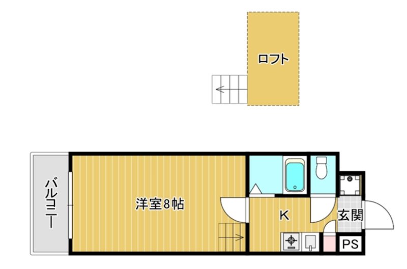 エクセレンス城南 間取り