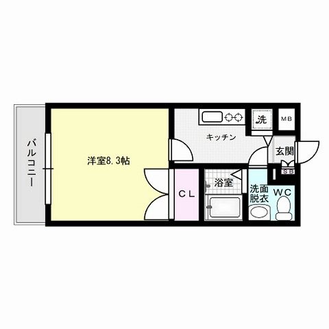 コンドミニアム六本松南 間取り