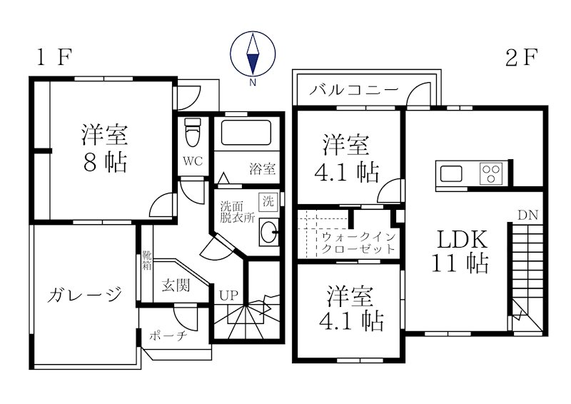Near（ニア） 間取り