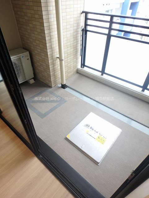 アメックス博多県庁前 ベランダ