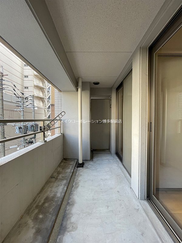 ※入居中の為別部屋写真使用現状優先 キャメロット・ハイネス ベランダ