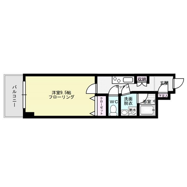 モンレーヴ宮前 間取り