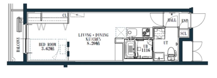 quador藤崎 間取り