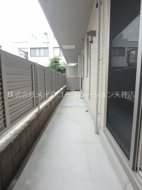 ベランダ D-room大濠 ベランダ