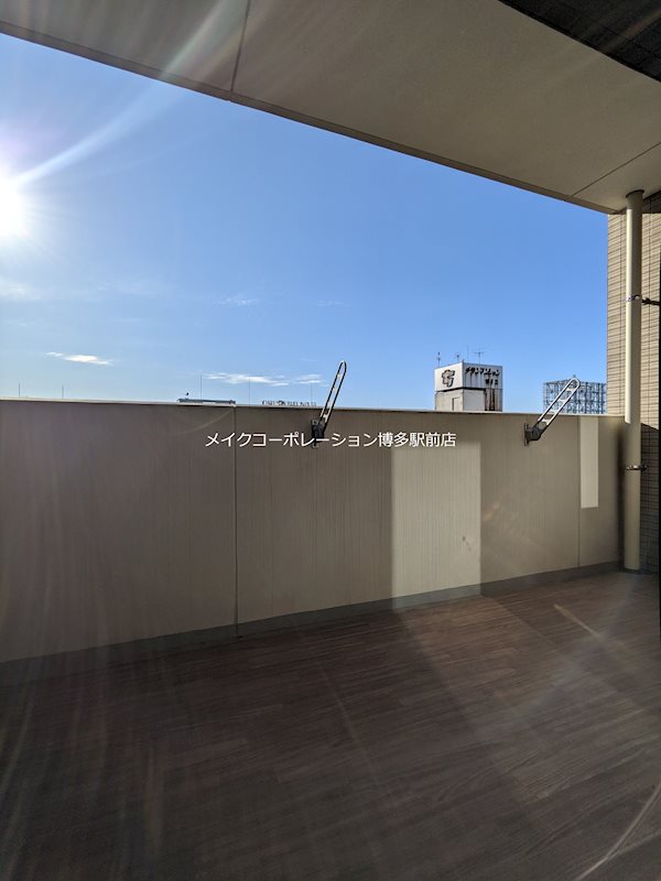 ベランダ エンクレスト博多駅前ART ベランダ