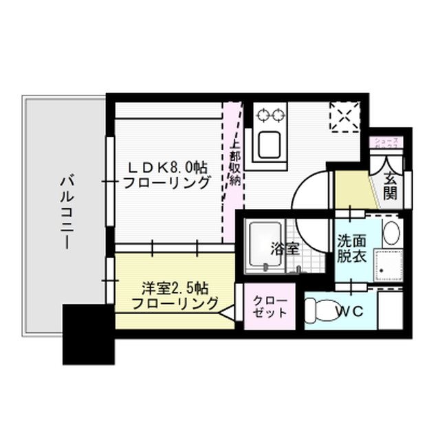 ドゥーエ赤坂 間取り