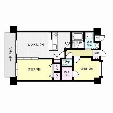 ウッドヴィレッジ城南  間取り