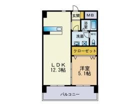 クラジューペール 間取り