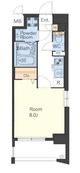 ヴィッラ アプリーレ西新南【Eタイプ】 間取り