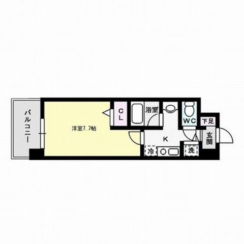 ウィンビー小田部 間取り