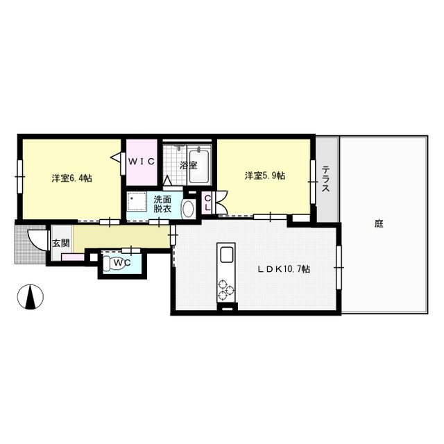 プロムナード 間取り図