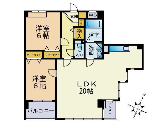 Confort・IK 間取り図