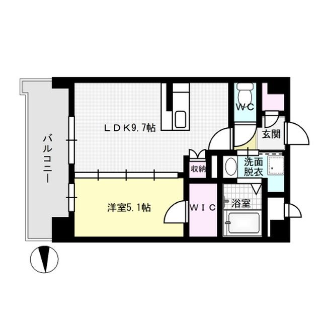 ガーデニアコート 間取り図