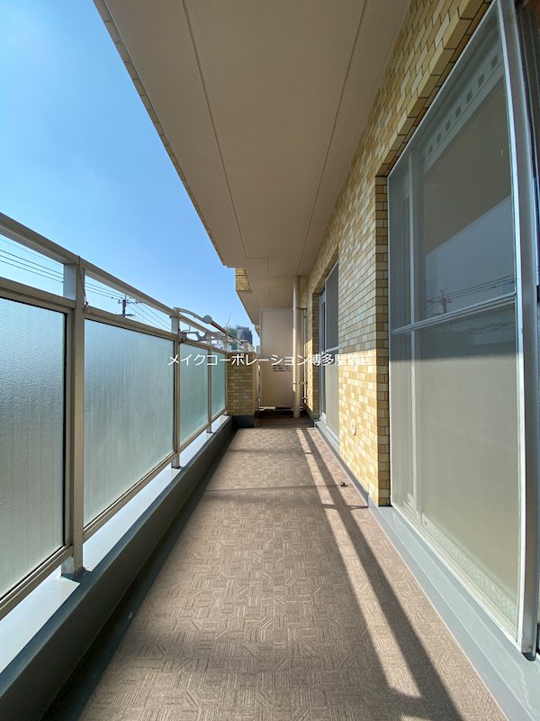 藤和高宮コープ ベランダ