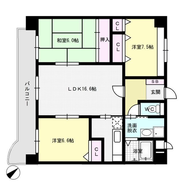ベリーテ 間取り