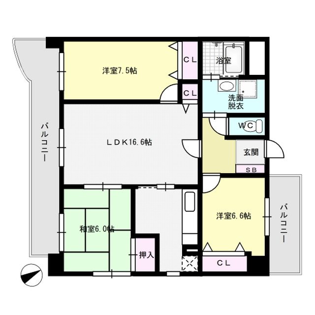 ベリーテ 間取り