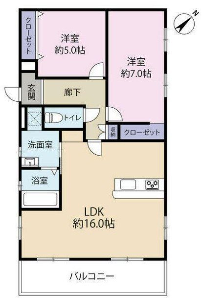 第3シャトー高宮 間取り