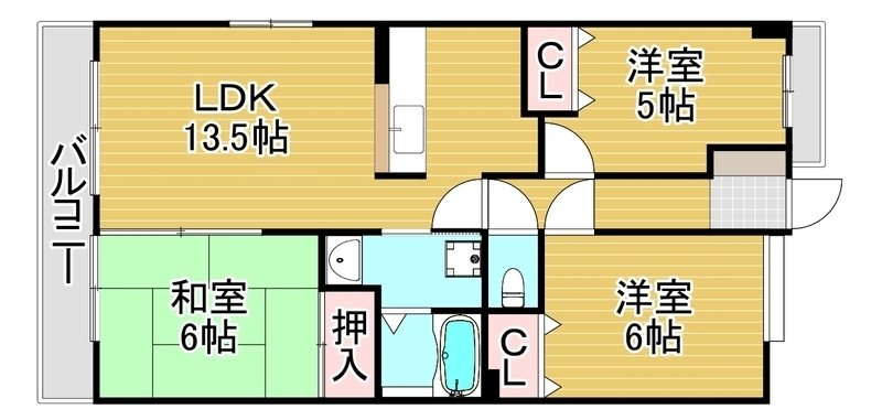 ディアス宮嵜 間取り