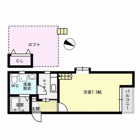 スクエア別府 間取り