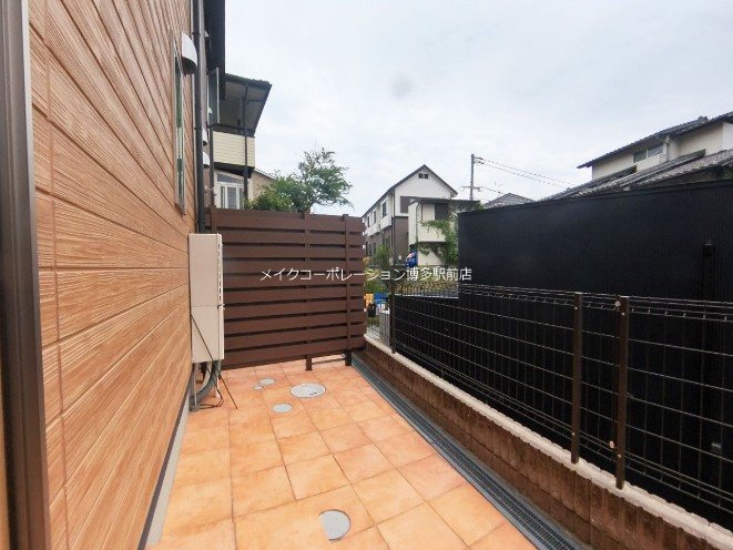 エルコム筑紫丘Ⅱ ベランダ