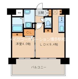三島マンション博多駅東 間取り