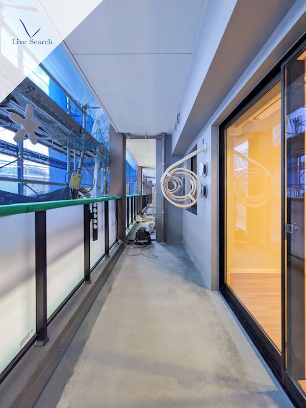 シャーメゾンステージBEFU ベランダ