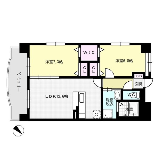 ※室内写真は同物件別部屋引用・現状優先です。 Felice Storia 間取り図