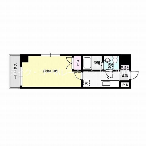 リファレンス祇園 間取り図