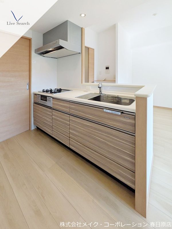 写真は同型タイプ BPRレジデンス高宮 キッチン