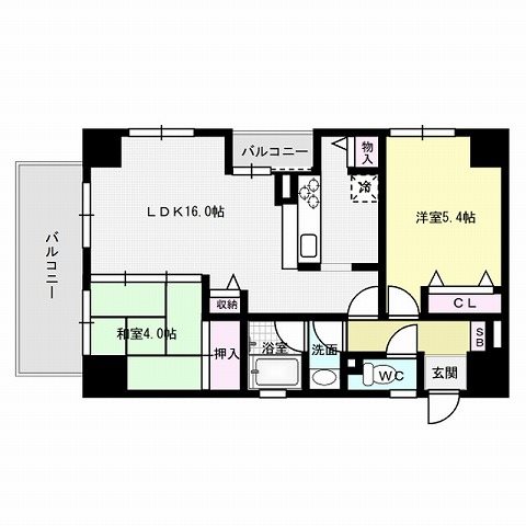 アーバンスクエア博多駅  間取り