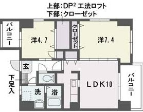 ティサージュ平尾 間取り