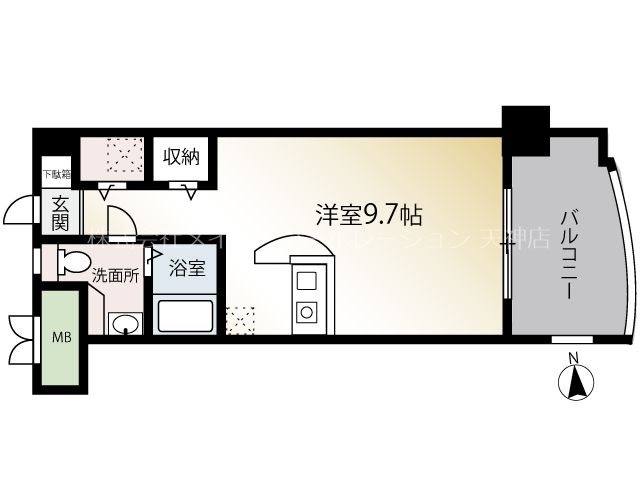 キャッスル大手門  間取り