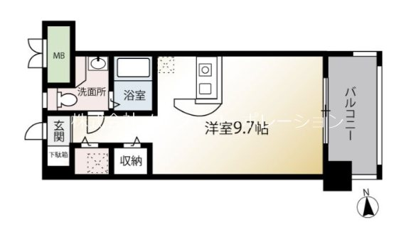 キャッスル大手門  間取り