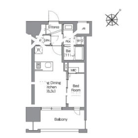 SEASON  FLATS　渡辺通 間取り