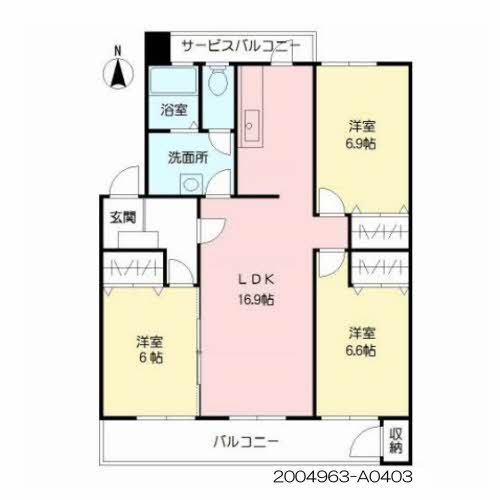 MAST鳥飼 間取り